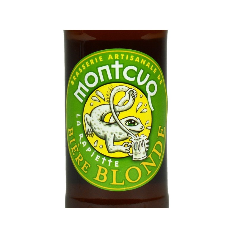 Bières de Montcuq - La Rapiette Blonde - 33 cl