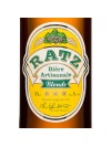 étiquette bière ratz blonde 33 cl