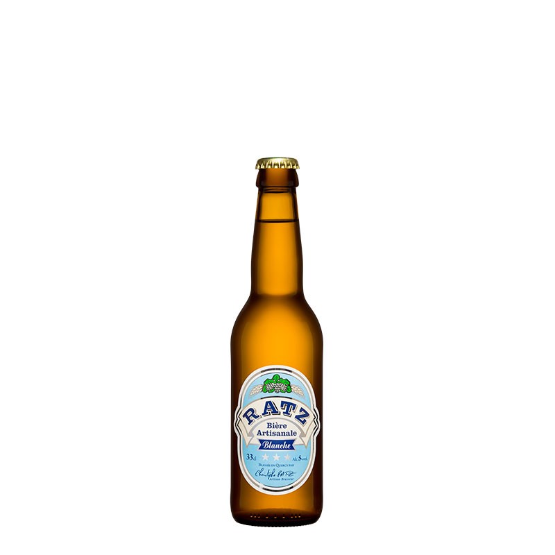 Bière RATZ Blanche - 33 cl