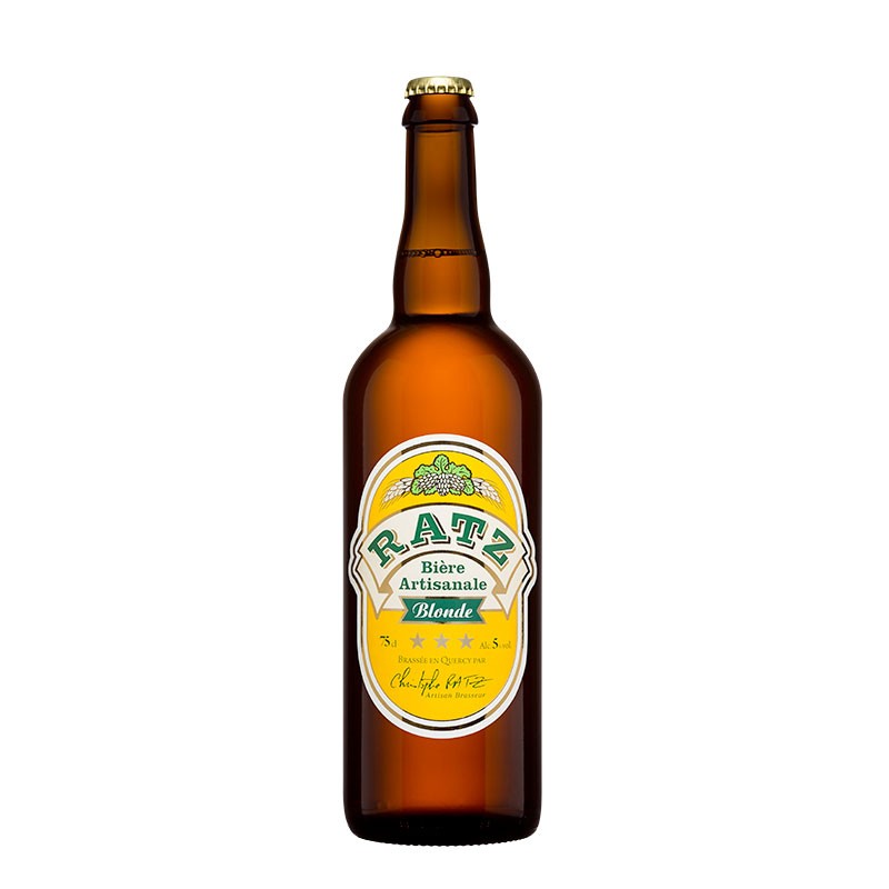 Bière RATZ Blonde - 75 cl