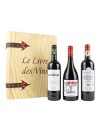 Le Livre des Vins Traditions un coffret dégustation de 3 bouteilles de vin de Cahors aoc