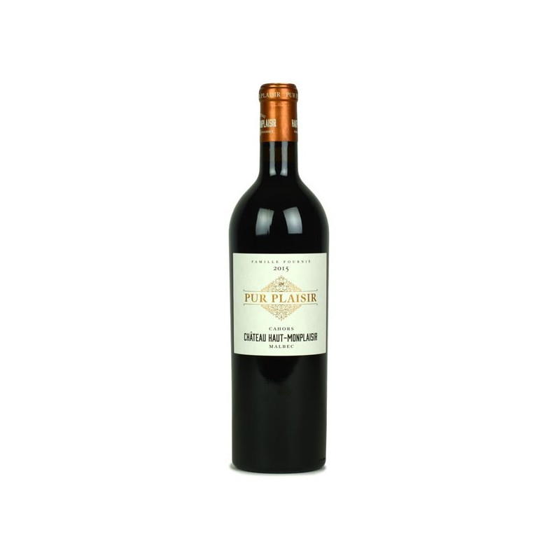 Chateau Haut monplaisir - Pur Plaisir 2015 vin de Cahors Bio