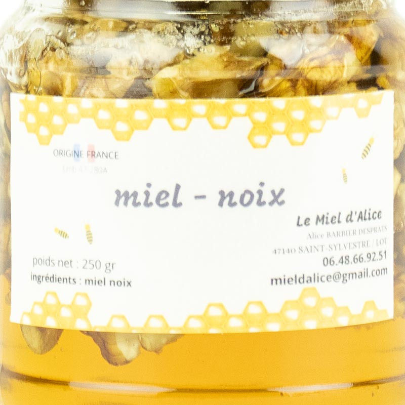 miel d'alice miel noix