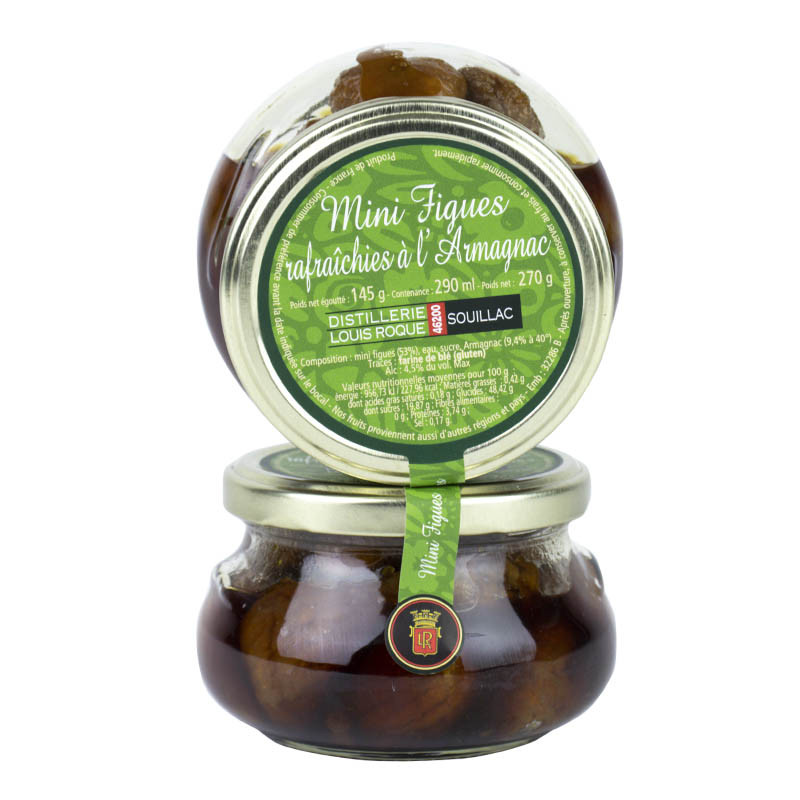 Mini figues rafraîchies à l'Armagnac