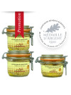 Promotion 3 foie gras de canard entier conserve Médaillé - 490 gr - Mémé du Quercy