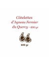 Côtelettes d'Agneau Fermier du Quercy - 600 gr