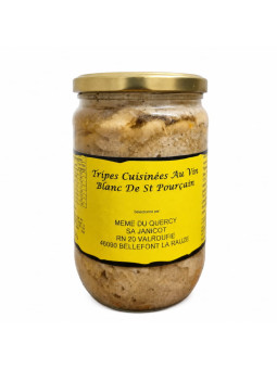 Tripes cuisinées au vin blanc de Saint Pourçain - 600 gr