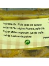 Foie gras de canard entier truffé conserve - 120 gr