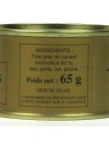 Bloc de foie gras de canard - 65 gr