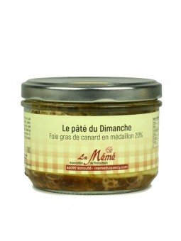 Paté du Dimanche 20% foie gras Mémé du Quercy