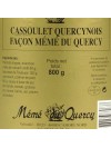 Cassoulet Quercynois façon Mémé du Quercy - 800 gr