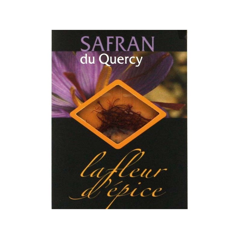 Safran du Quercy, Stigmates de safran entiers et purs - 0.1 gr