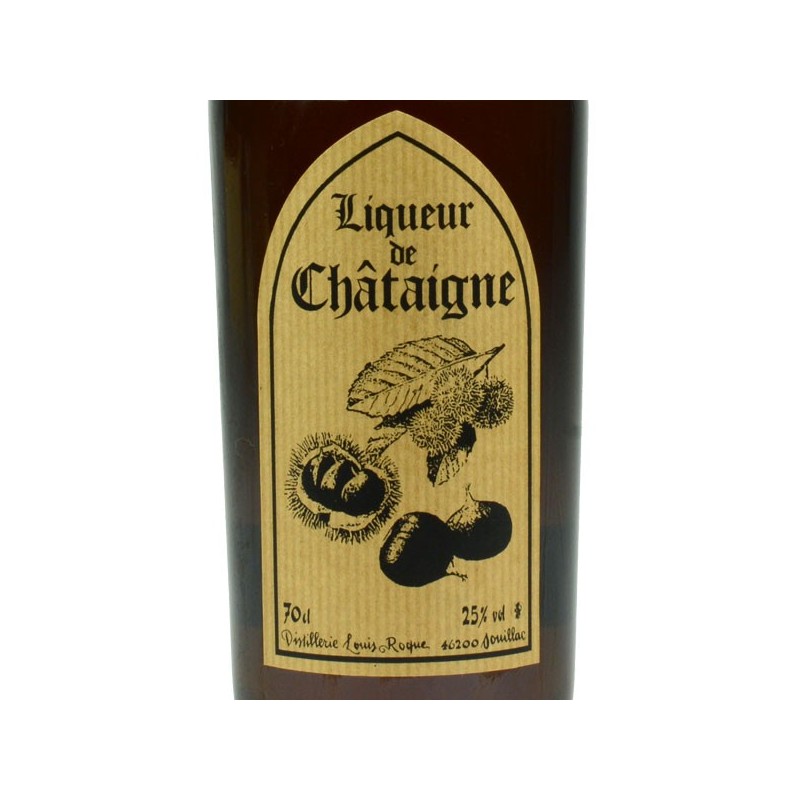 Liqueur à la châtaigne 70 cl – A Table Aveyron