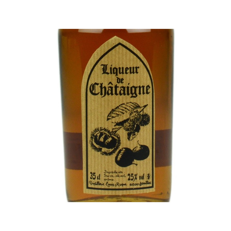 Liqueur de châtaigne - 35 cl - Vente Digestifs - Mémé du Quercy