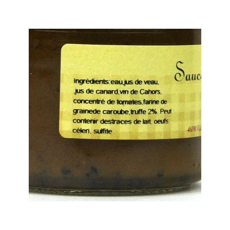 Sauce aux Truffes 2% - 100 gr