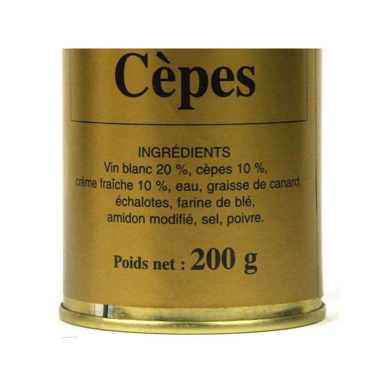 Sauce cèpes - 200 gr