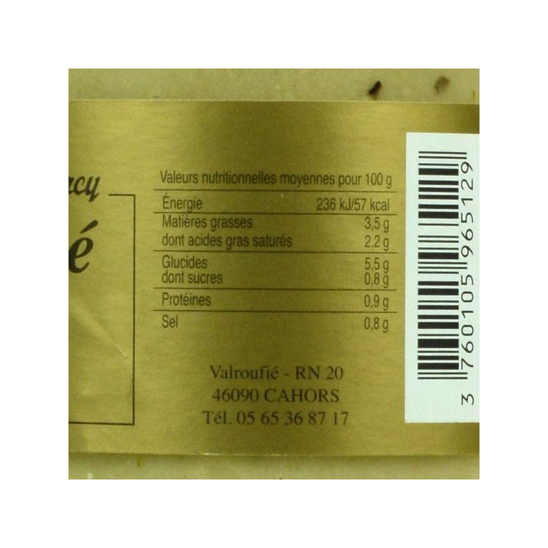 Velouté aux truffes - 550 gr