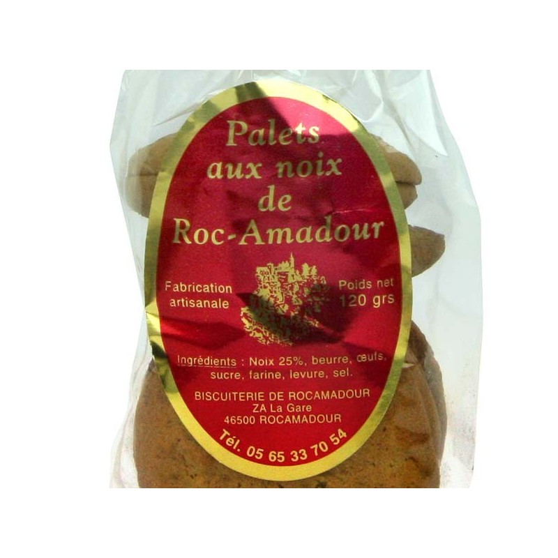 Palets aux noix de Roc-Amadour - 120 gr