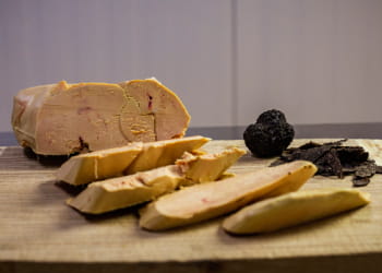 foie gras cru tranché