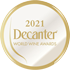 Decanter World Wine Awards 2021 - Top 50 des meilleurs vins du monde