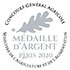Concours Général Agricole de Paris - Médaille d'argent en 2020