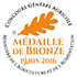 Médaille de Bronze 2016 au salon de l'agriculture de Paris
