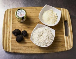 ingrédients risotto à la truffe