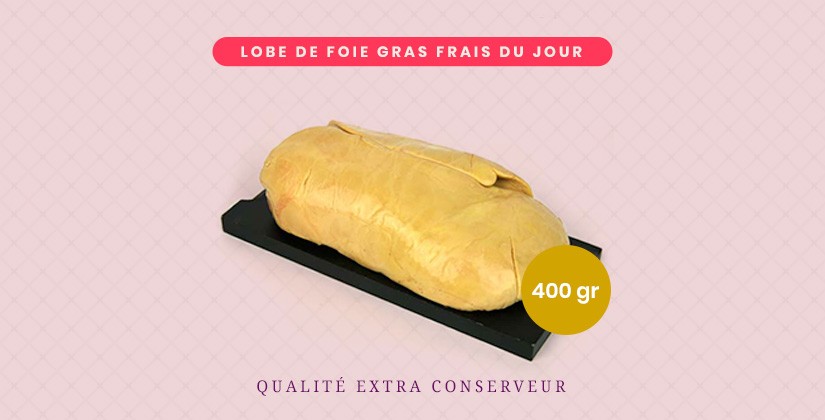 Foie gras frais