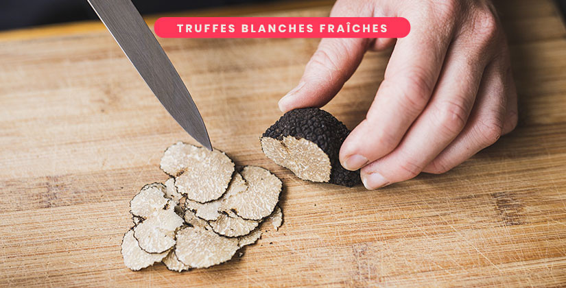 Truffe blanche fraîche