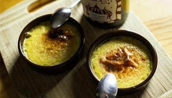 Crème brûlée au foie gras